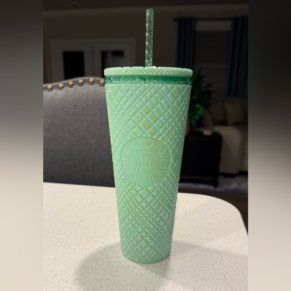 Starbucks Mint Green Textured Tumbler